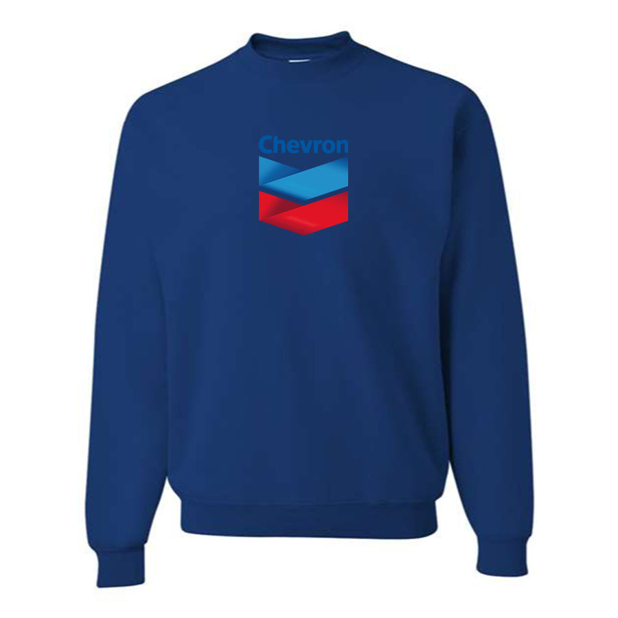 Men's Chevron Gas Station Crewneck Sweatshirt