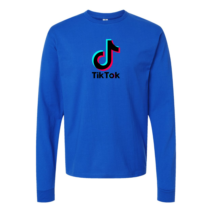 Youth Kids TikTok Social Long Sleeve T-Shirt