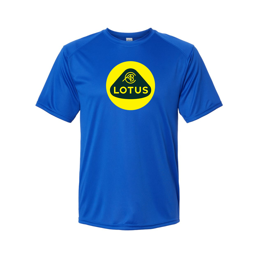 Men’s Lotus Car Polyester T-Shirt