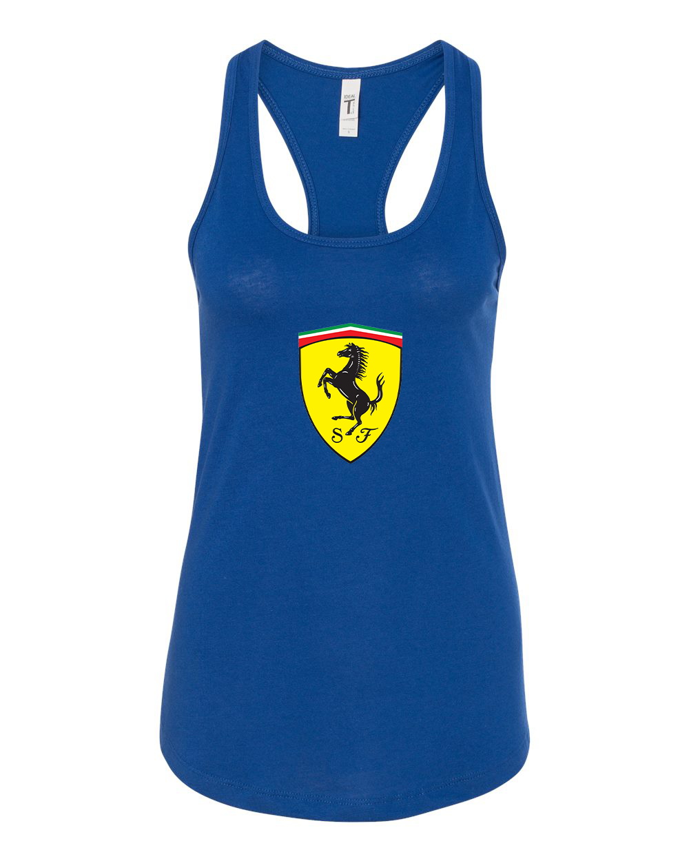 Women's Ferrari Motorsport Car Racerback Tank Top