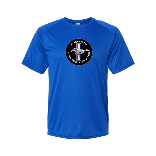 Youth Kids Ford Mustang Motorsport Car Polyester T-Shirt
