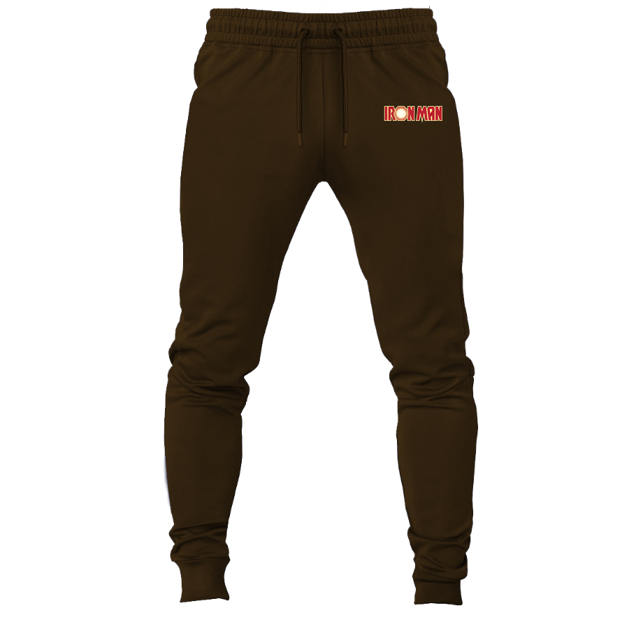 Men's Iron Man Marvel Superhero Joggers Sweatpants
