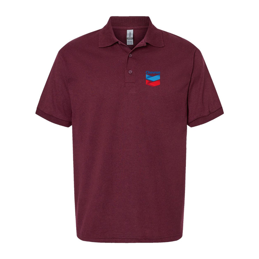 Men's Chevron Gas Station Dry Blend Polo