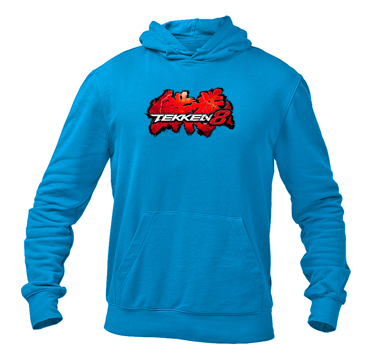 Men's Tekken 8 Game PS5 Pullover Hoodie
