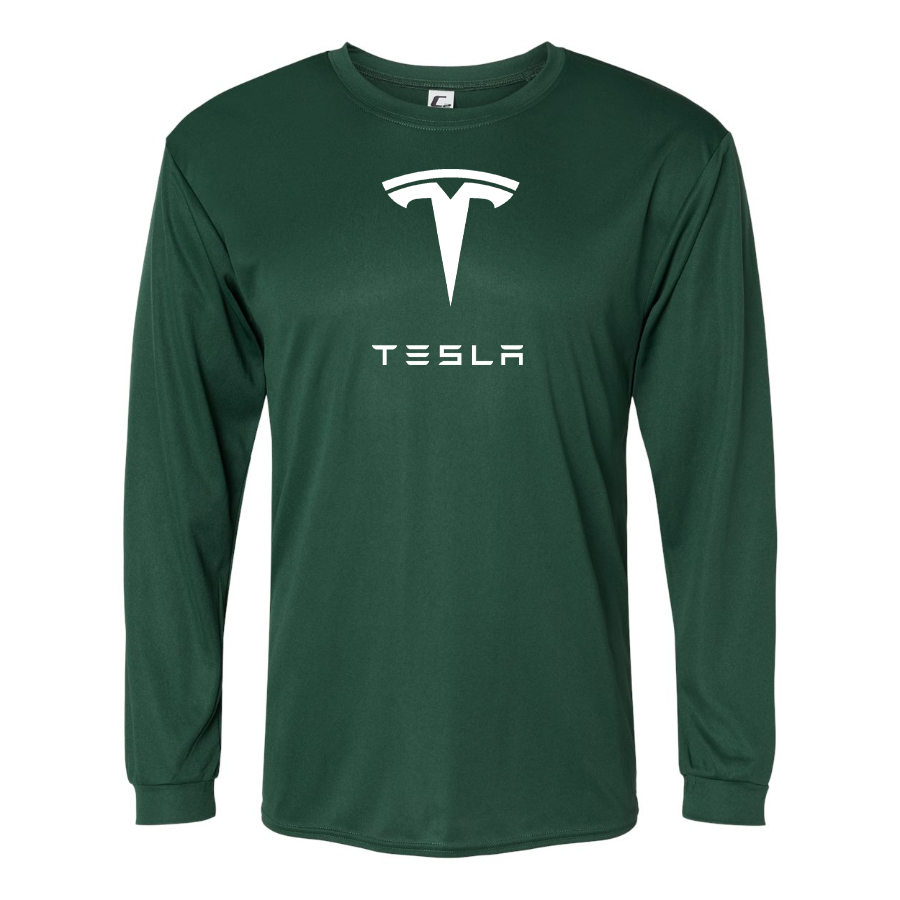 Men's Tesla Car - C2 Sport - Performance Long Sleeve T-Shirt - 5104