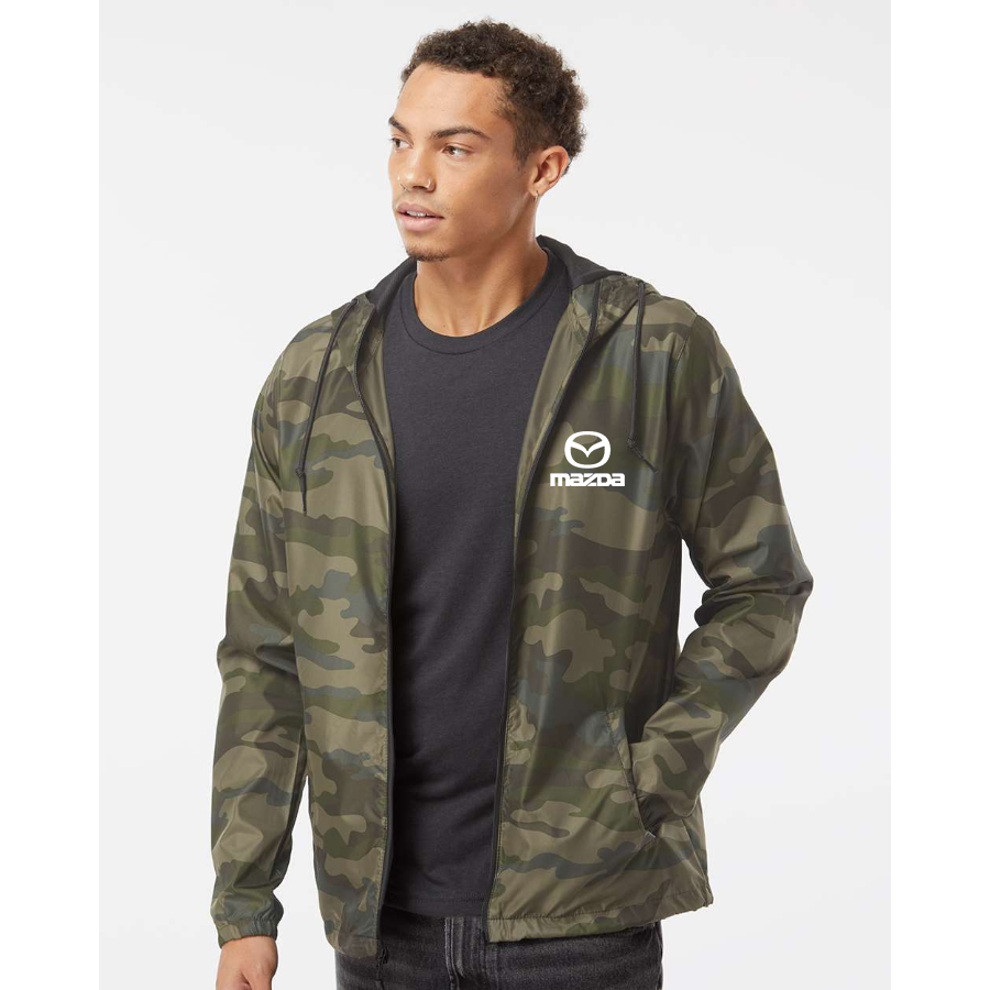 Men’s Mazda Car - Independent Trading Co. - Lightweight Windbreaker Full-Zip Jacket - EXP54LWZ