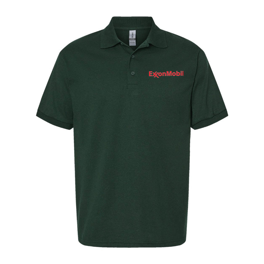 Men's Exxon Mobil Gas Station Dry Blend Polo