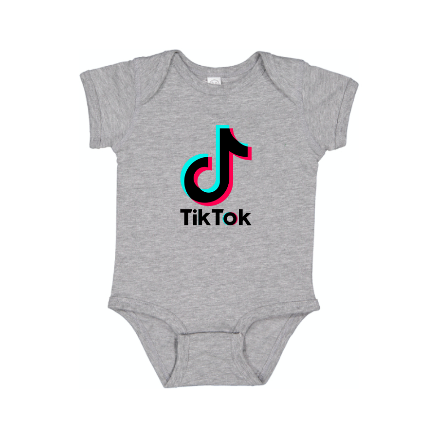 TikTok Social Baby Romper Onesie