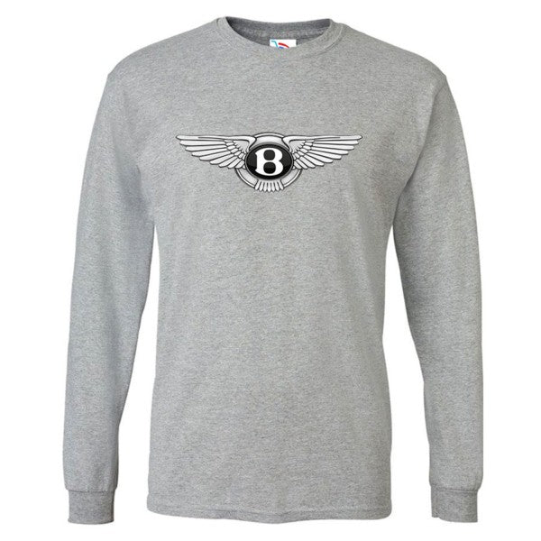 Men’s Bentley Motorsports Car Long Sleeve T-Shirt