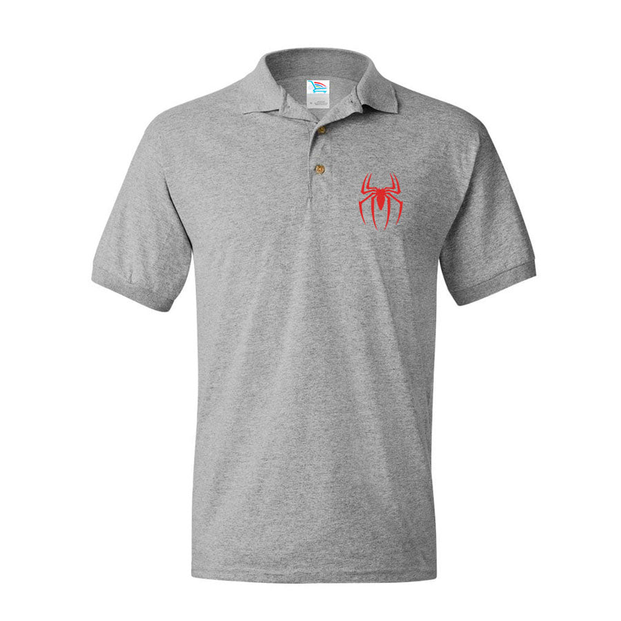 Men's Spiderman Marvel Avengers Superhero Dry Blend Polo