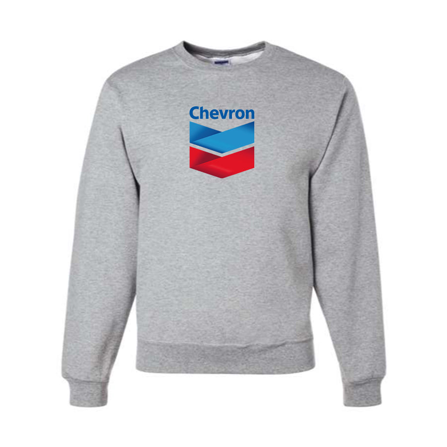 Men's Chevron Gas Station Crewneck Sweatshirt