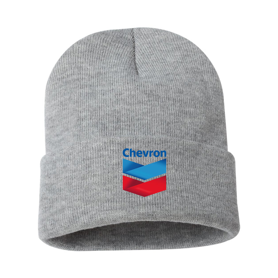 Chevron Gas Station Beanie Hat