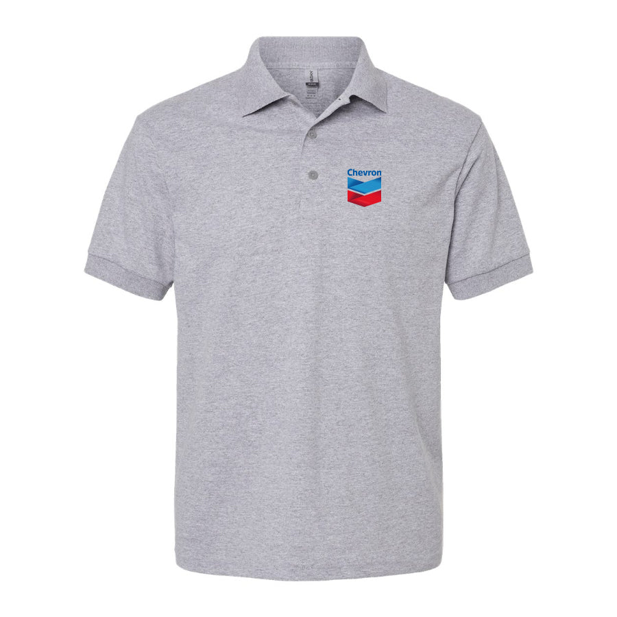 Men's Chevron Gas Station Dry Blend Polo