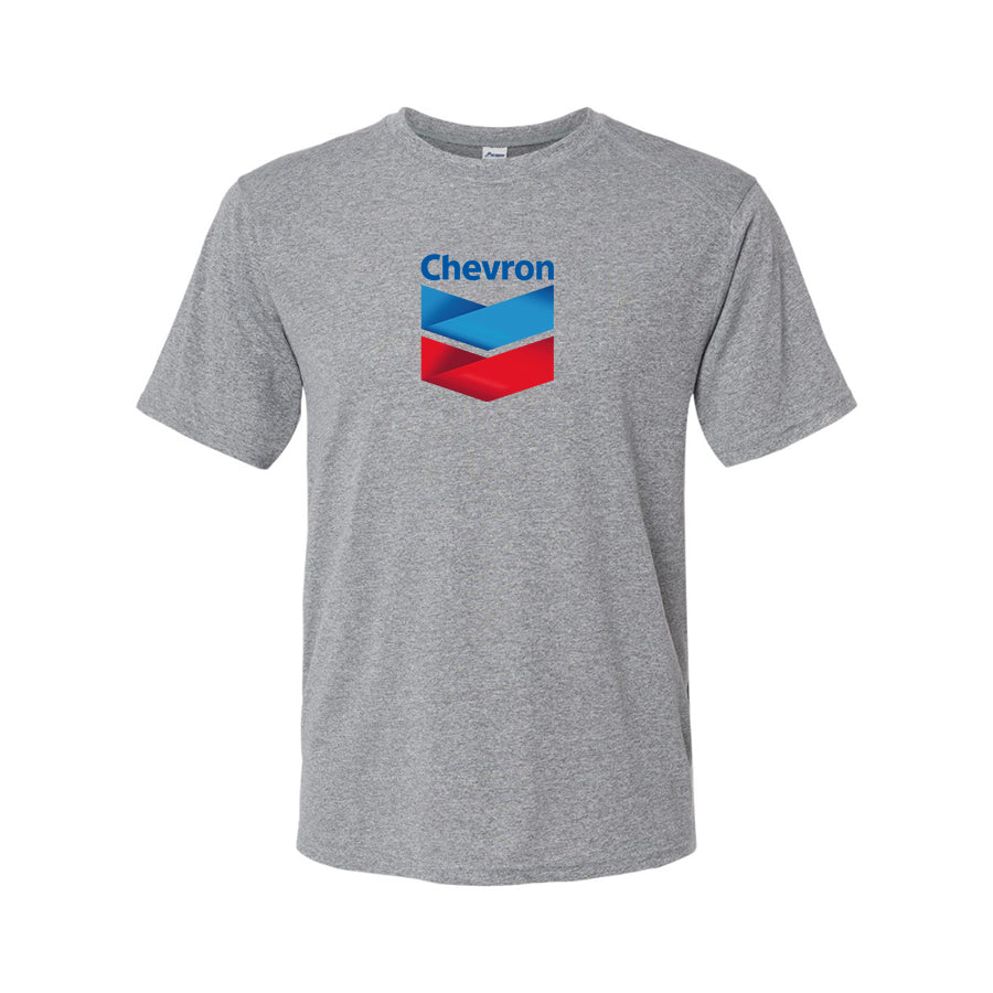Men's Chevron Gas Station Polyester T-Shirt
