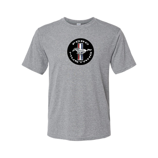 Men’s Ford Mustang Motorsport Car Polyester T-Shirt