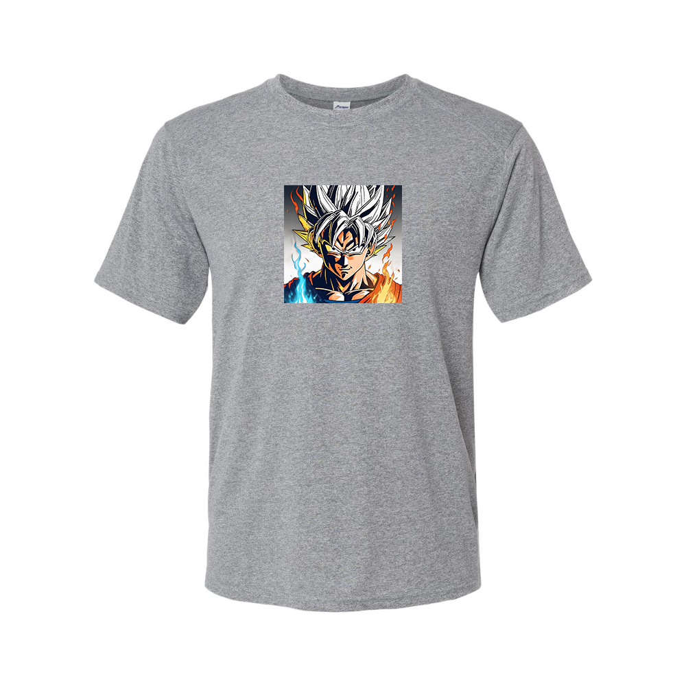 Youth Kids Goku Fire Dragon Ball Z Cartoon Performance T-Shirt