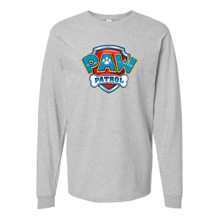 Youth Kids Paw Patrol Cartoon Long Sleeve T-Shirt