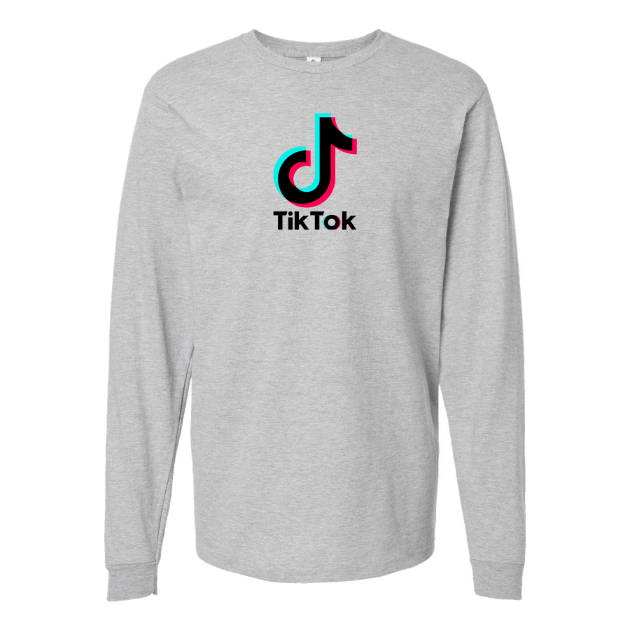 Youth Kids TikTok Social Long Sleeve T-Shirt