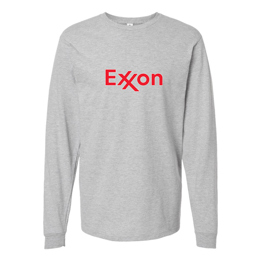 Youth Kids Exxon Gas Station Long Sleeve T-Shirt