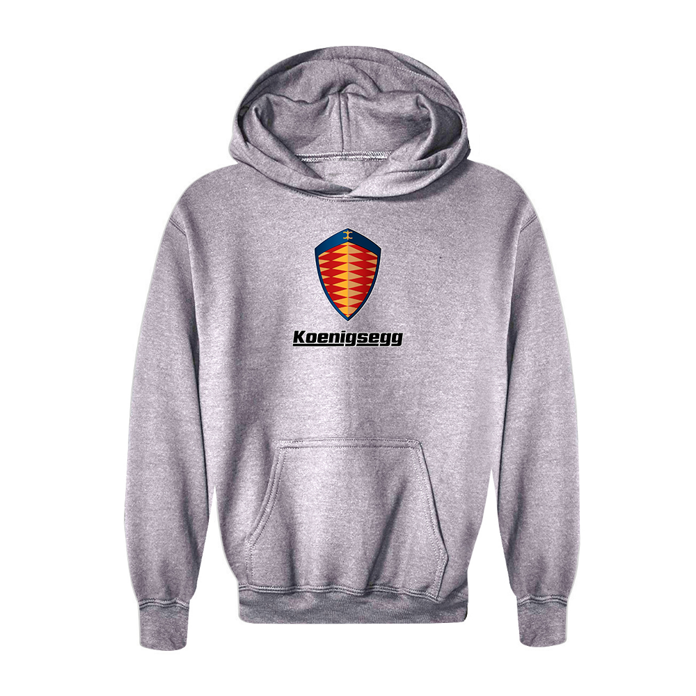 Youth Kids Koenigsegg Car Pullover Hoodie
