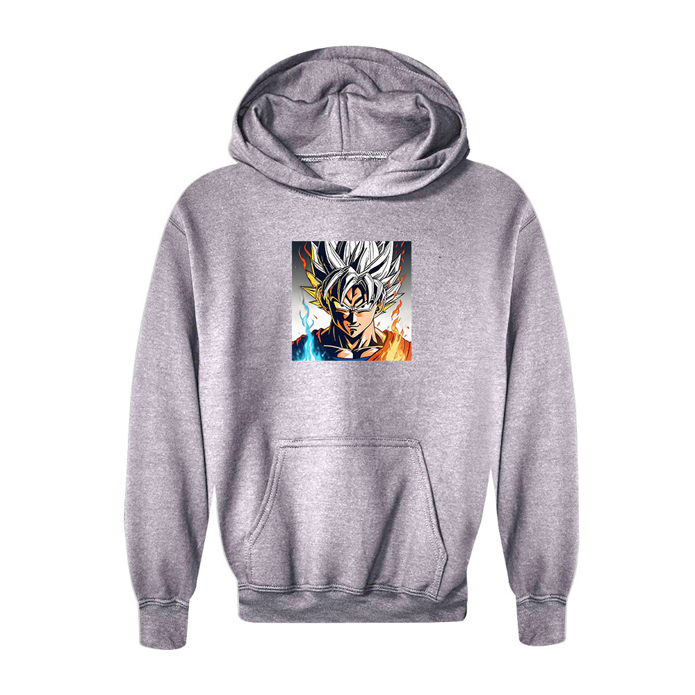 Youth Kids Goku Fire Dragon Ball Z Cartoon Pullover Hoodie