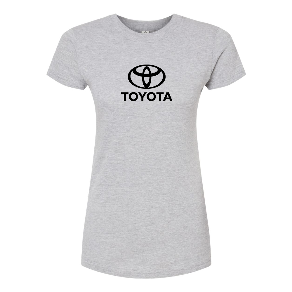 Women’s Toyota Motorsport Car Round Neck T-Shirt