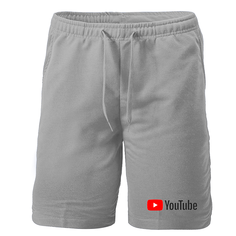 Men's YouTube Social Video Steaming Athletic Fleece Shorts