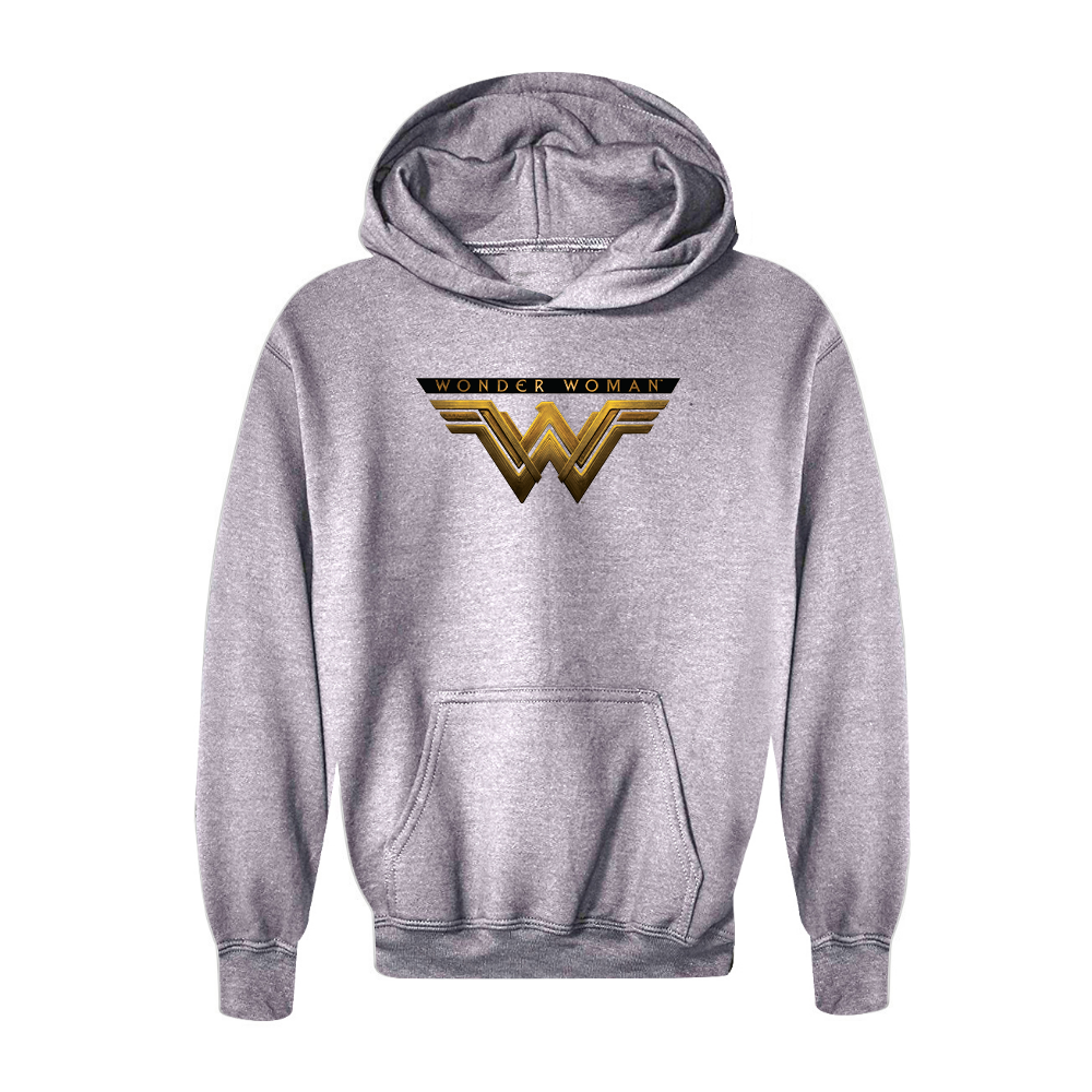 Youth Kids Wonder Woman DC Superhero Pullover Hoodie
