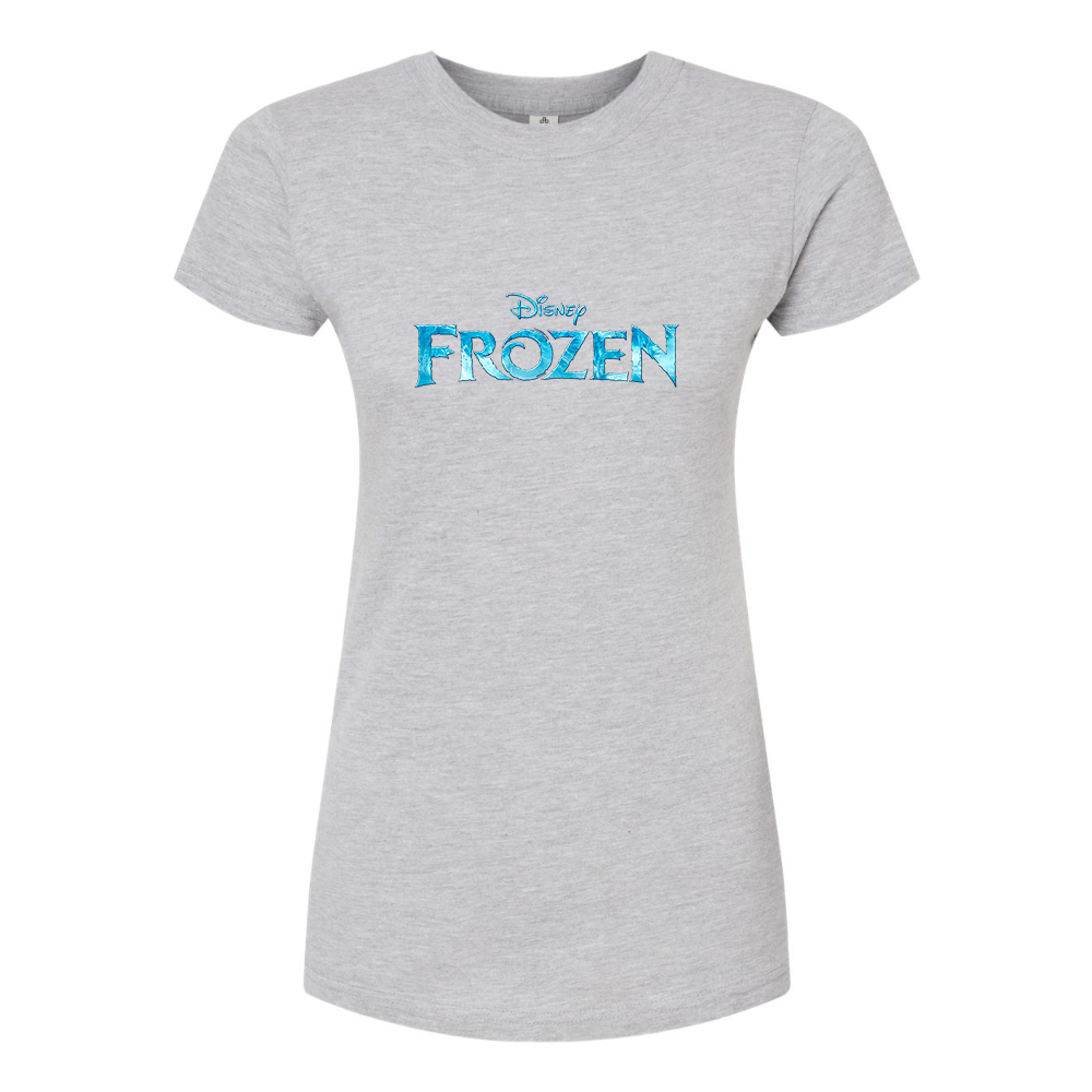 Women’s Frozen Disney Cartoon Round Neck T-Shirt