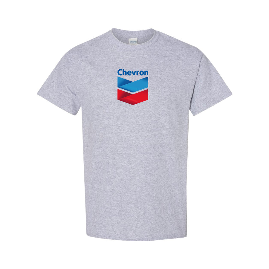 Youth Kids Chevron Gas Station Cotton T-Shirt