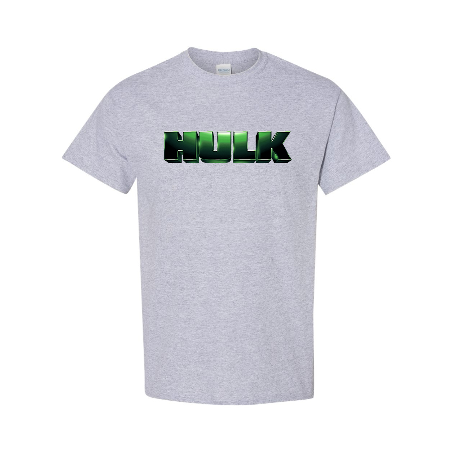 Youth Kids The Hulk Marvel Superhero Cotton T-Shirt