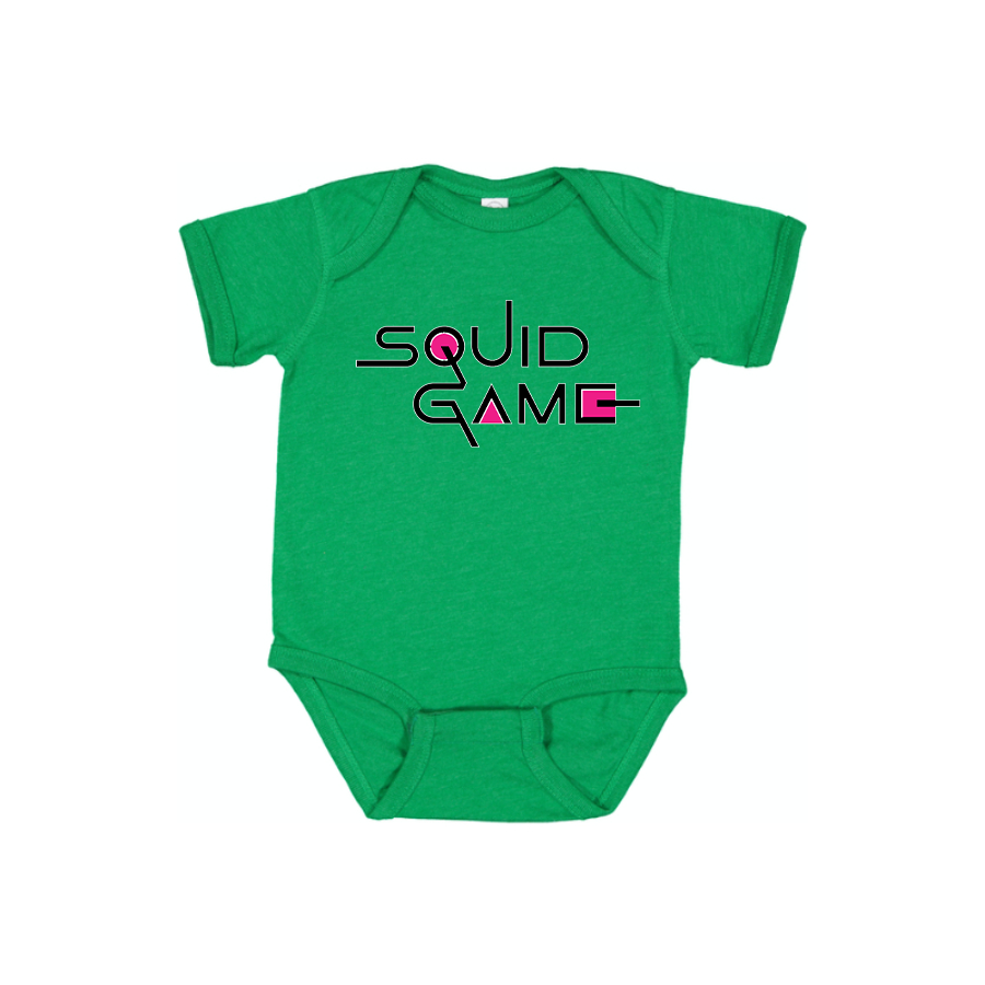 Squid Game Show Baby Romper Onesie