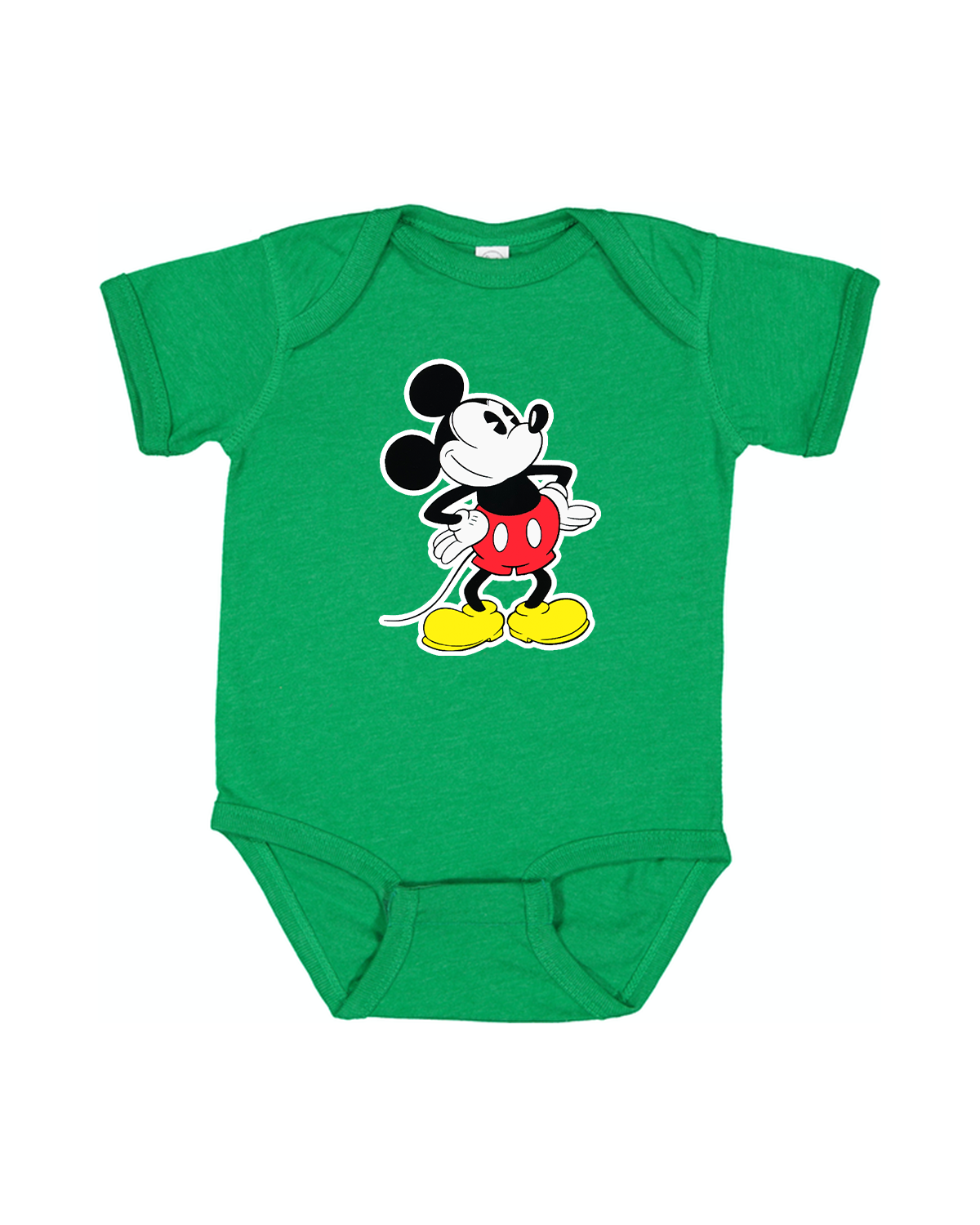 Mickey Mouse Cartoon Baby Romper Onesie