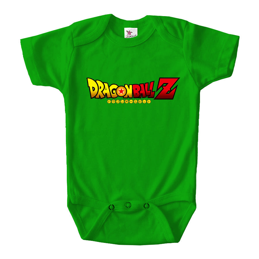 Dragon Ball Z Cartoon Title Baby Romper Onesie