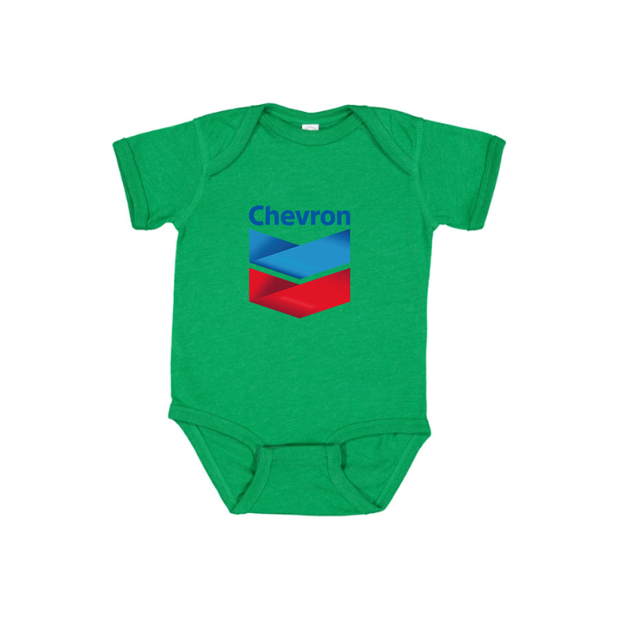 Chevron Gas Station Baby Romper Onesie