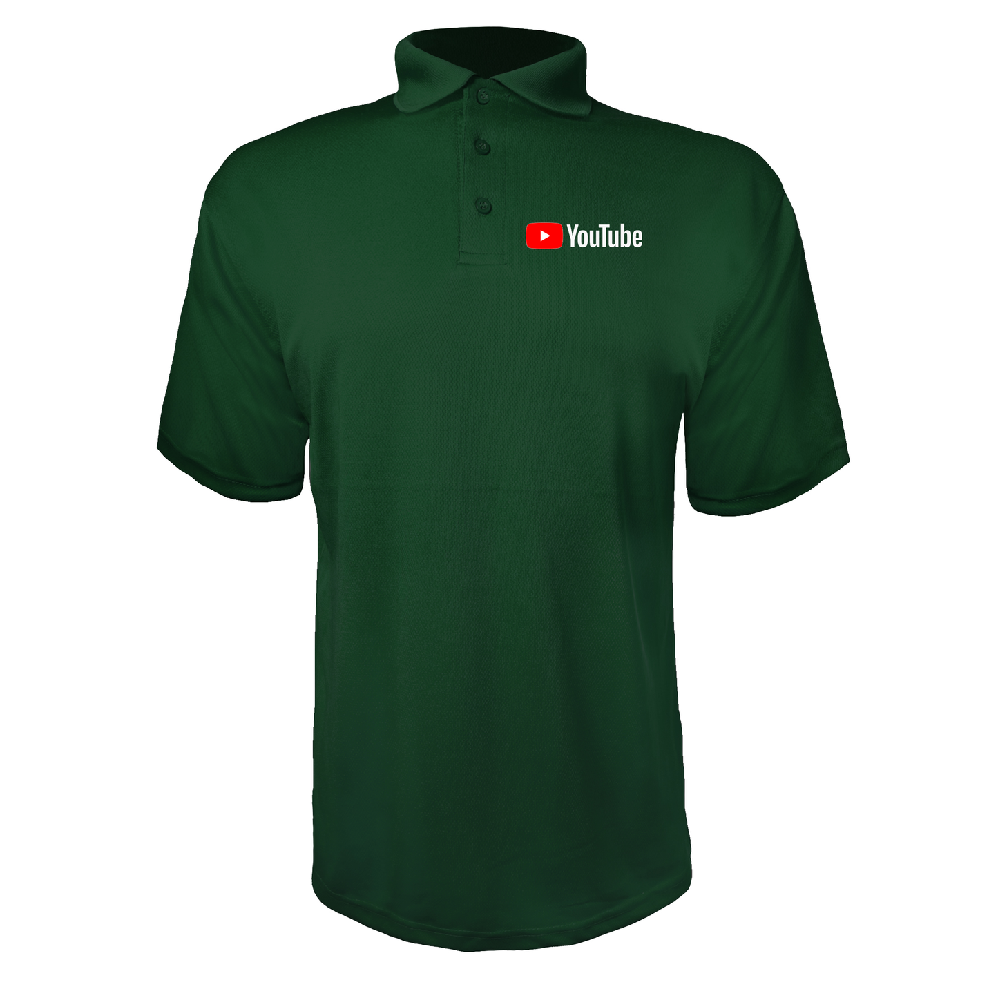 Men's YouTube Social Video Steaming Polyester Polo
