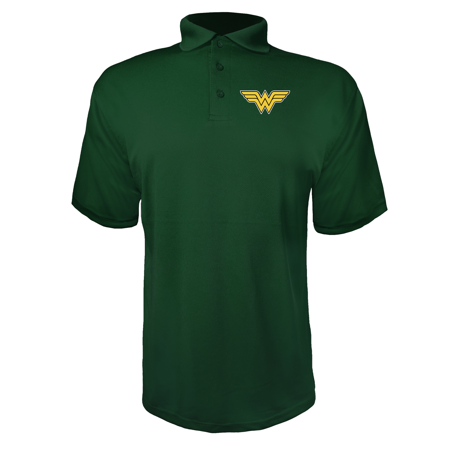 Men's Wonder Woman Superhero Polyester Polo