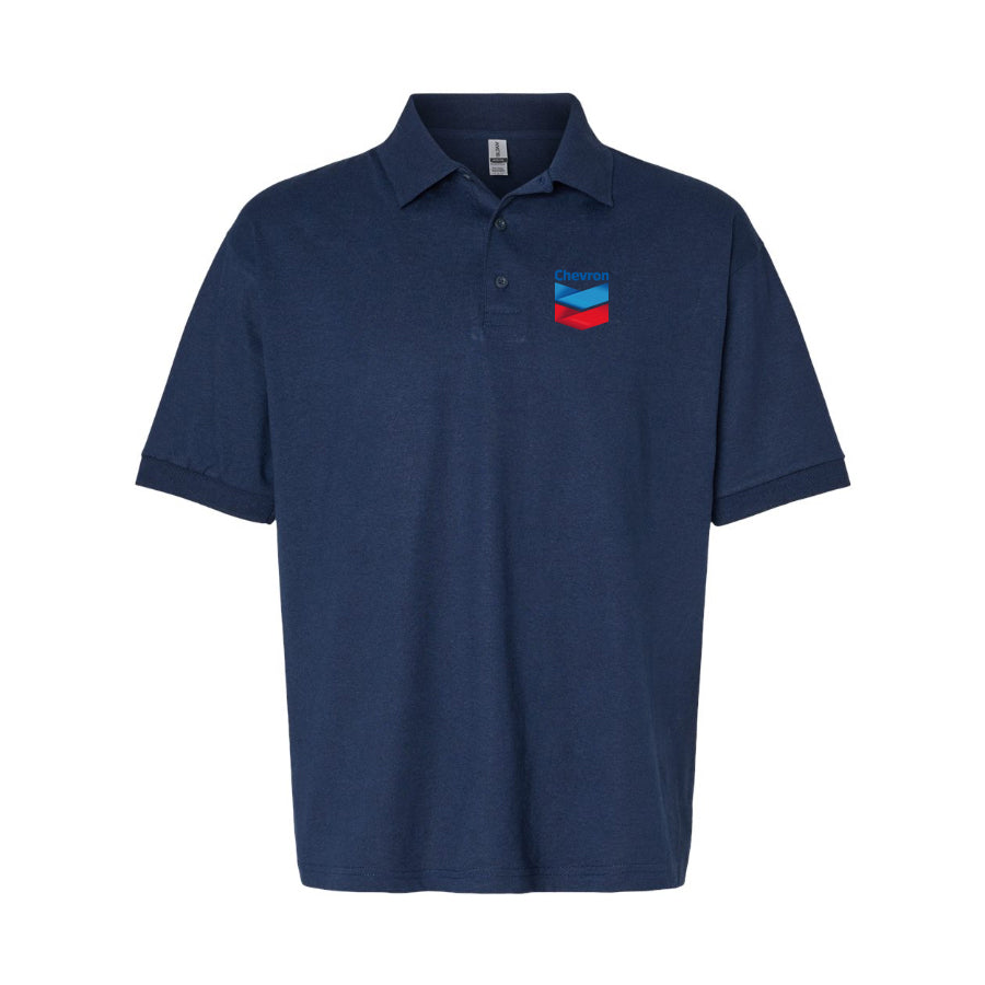 Men's Chevron Gas Station Dry Blend Polo
