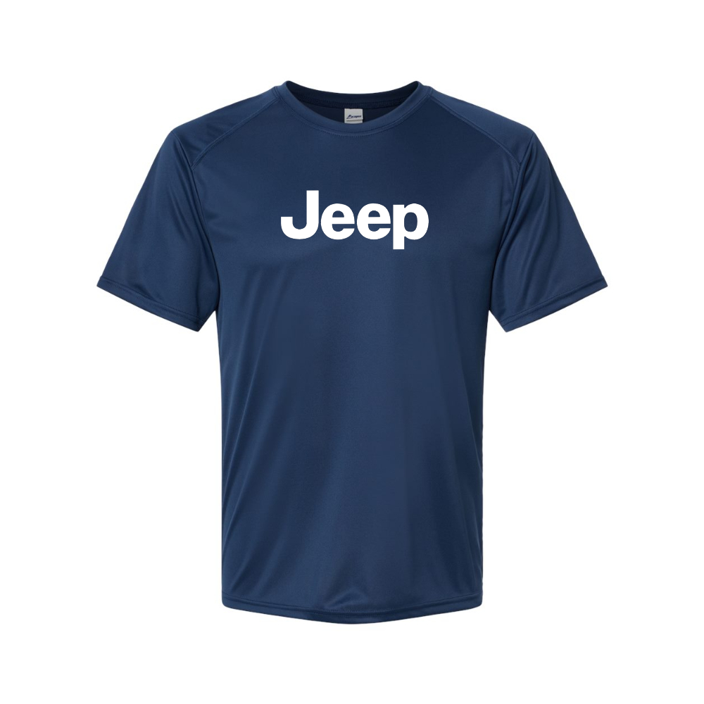 Men’s Jeep Car Polyester T-Shirt