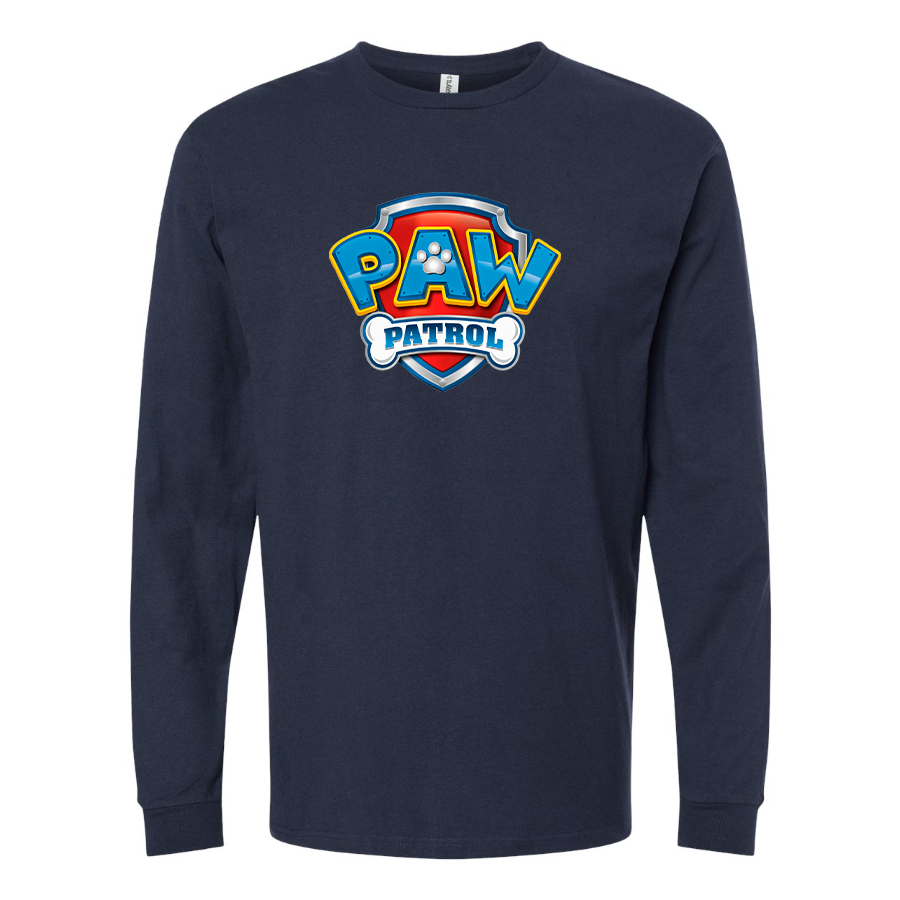 Youth Kids Paw Patrol Cartoon Long Sleeve T-Shirt