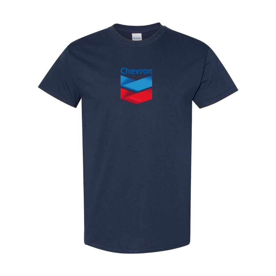 Youth Kids Chevron Gas Station Cotton T-Shirt