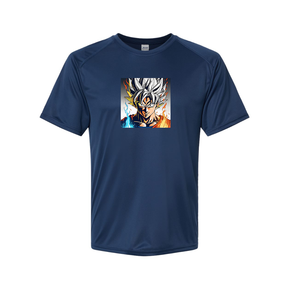 Youth Kids Goku Fire Dragon Ball Z Cartoon Performance T-Shirt