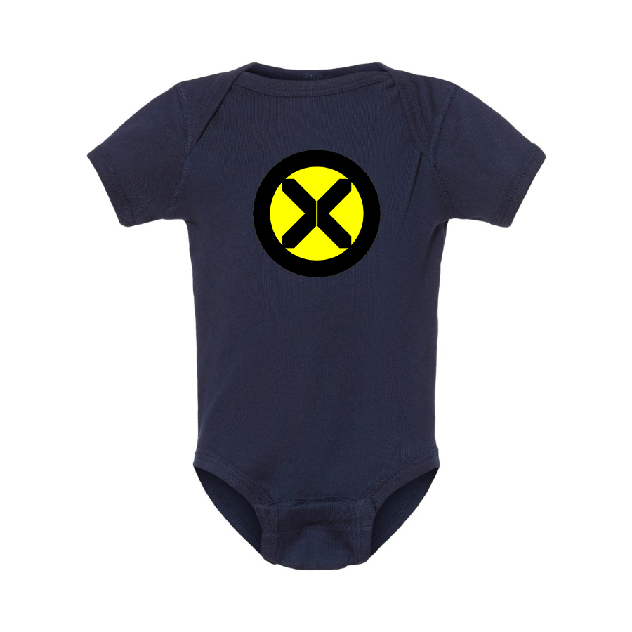 X-Men Marvel Comics Superhero Baby Romper Onesie