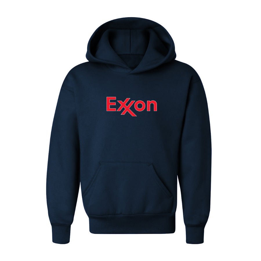 Youth Kids Exxon Gas Station Pullover Hoodie
