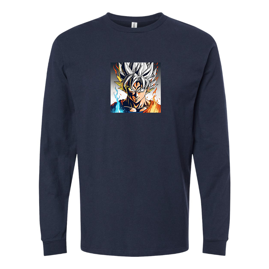 Youth Kids Goku Fire Dragon Ball Z Cartoon Long Sleeve T-Shirt