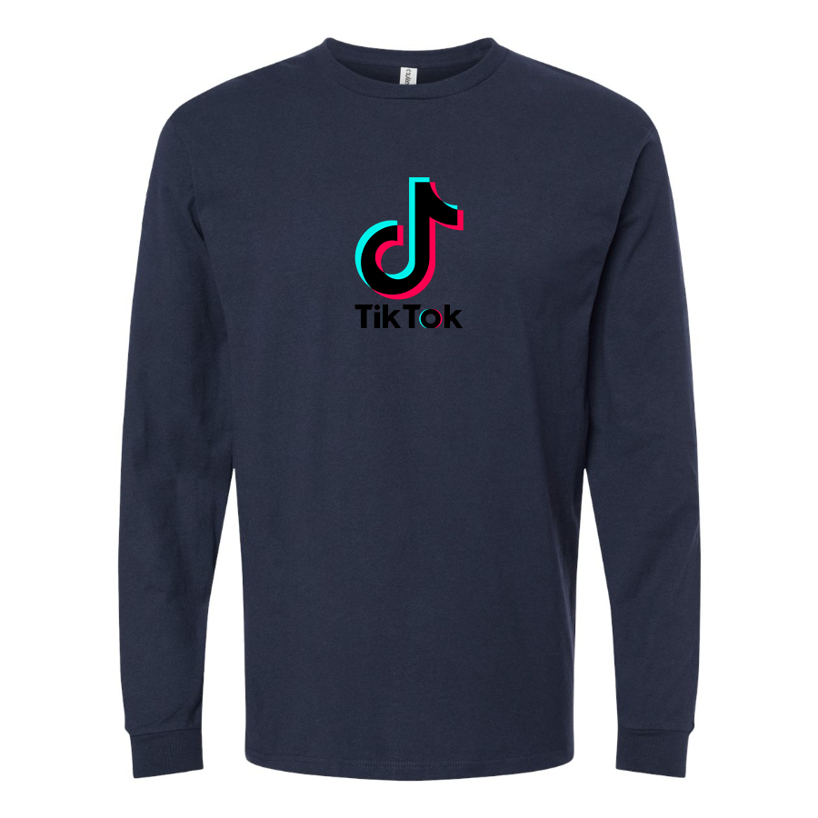 Youth Kids TikTok Social Long Sleeve T-Shirt