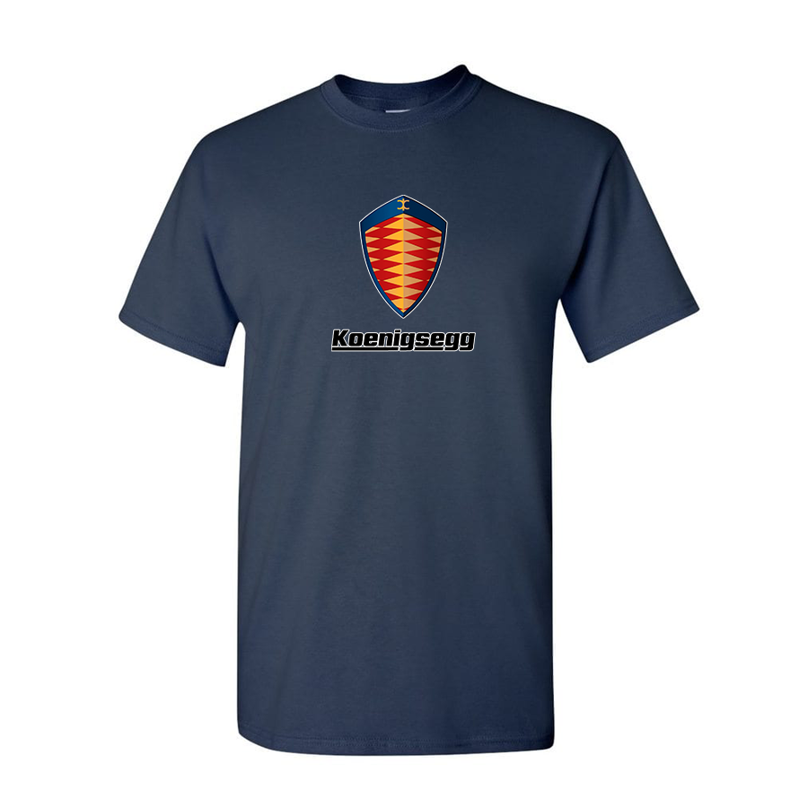 Men’s Koenigsegg Car Cotton T-Shirt
