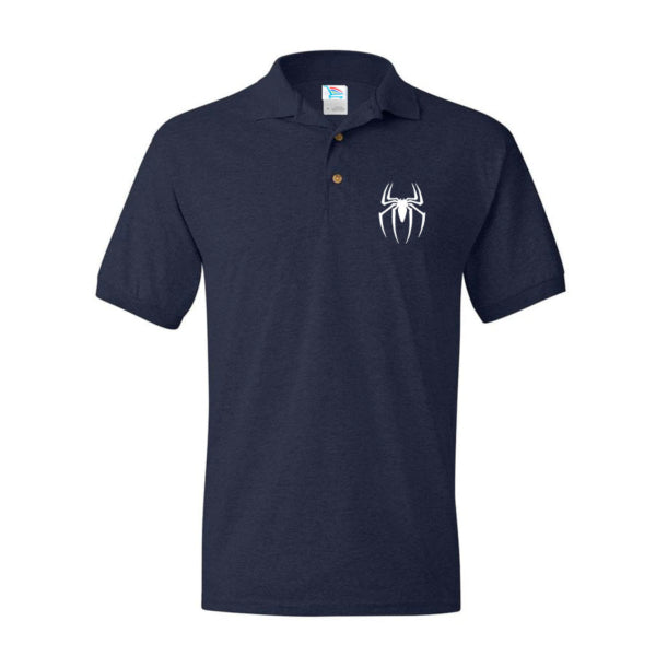 Men's Spiderman Marvel Avengers Superhero Dry Blend Polo