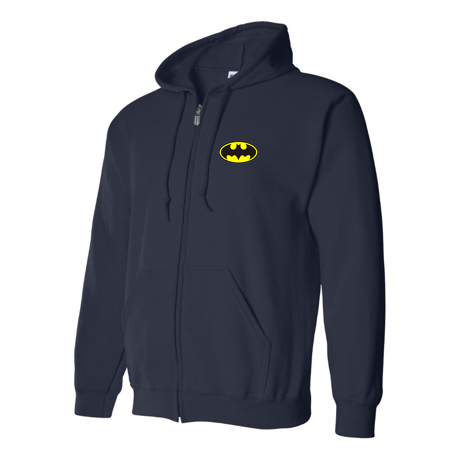 Men's DC Comics Batman Superhero Zipper Hoodie