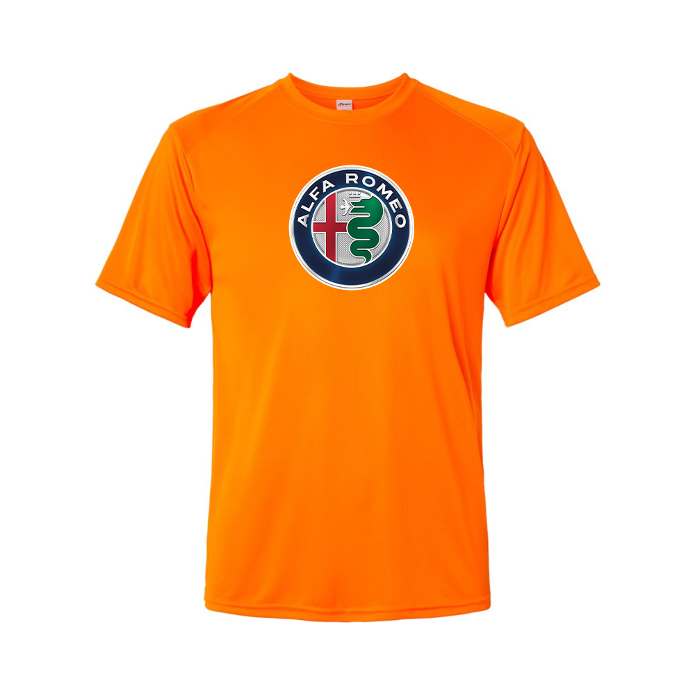 Men's Alfa Romeo Car Polyester T-Shirt